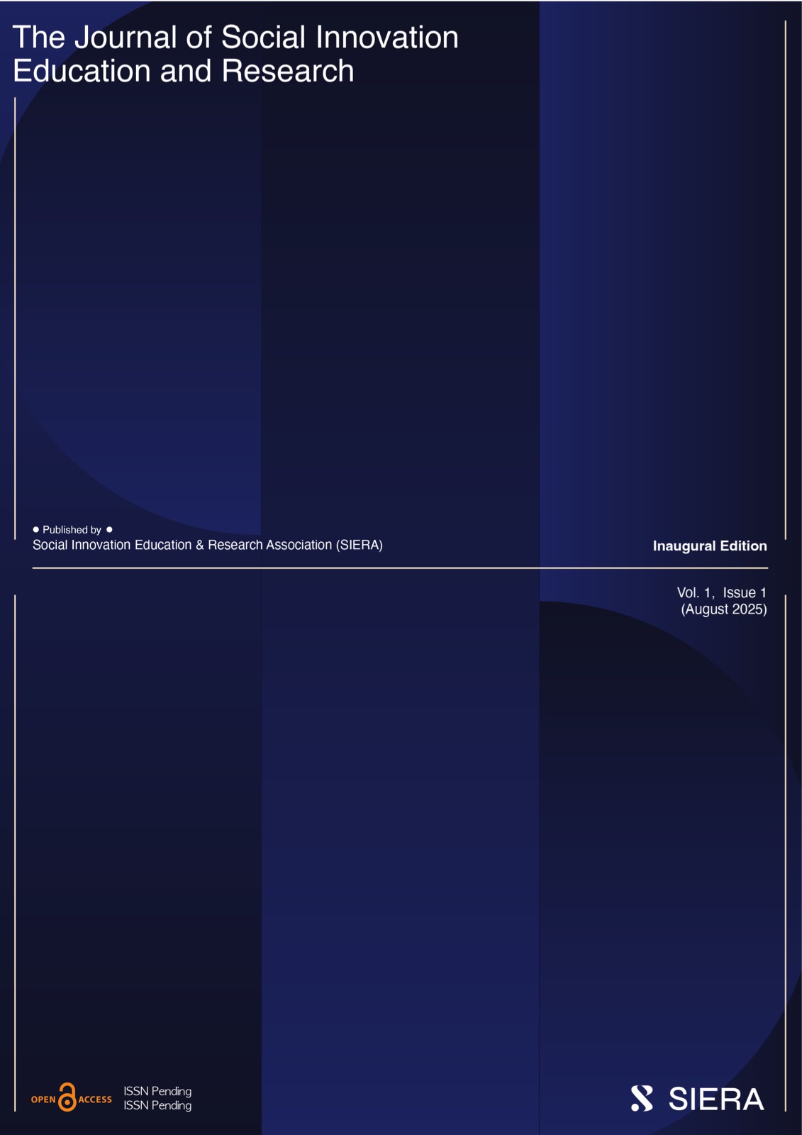 The Journal of Social Innovation Education and Research cover